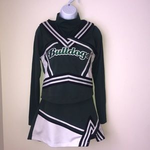 Go BullDogs 3-Piece Cheerleading Outfit